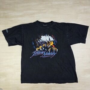 Vintage Sturgis Shirt‎ Mens Large American Thunder Eagle Follow Nobody Biker 90s